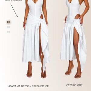 Coucoo ATACAMA DRESS - CRUSHED ICE